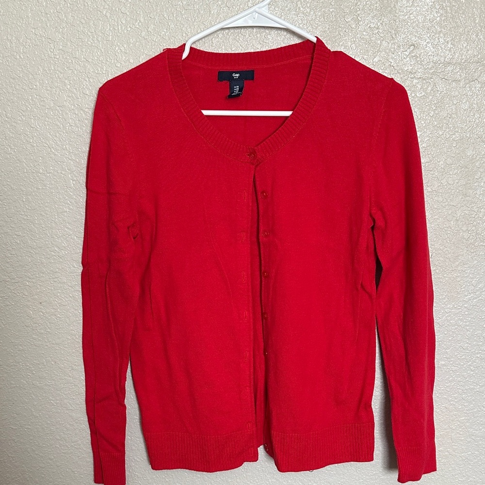 GAP Vibrant Red Women's Cardigan